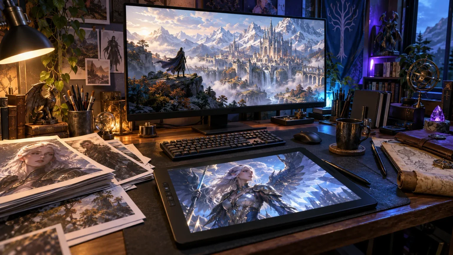 Desktop Command Centre illustration