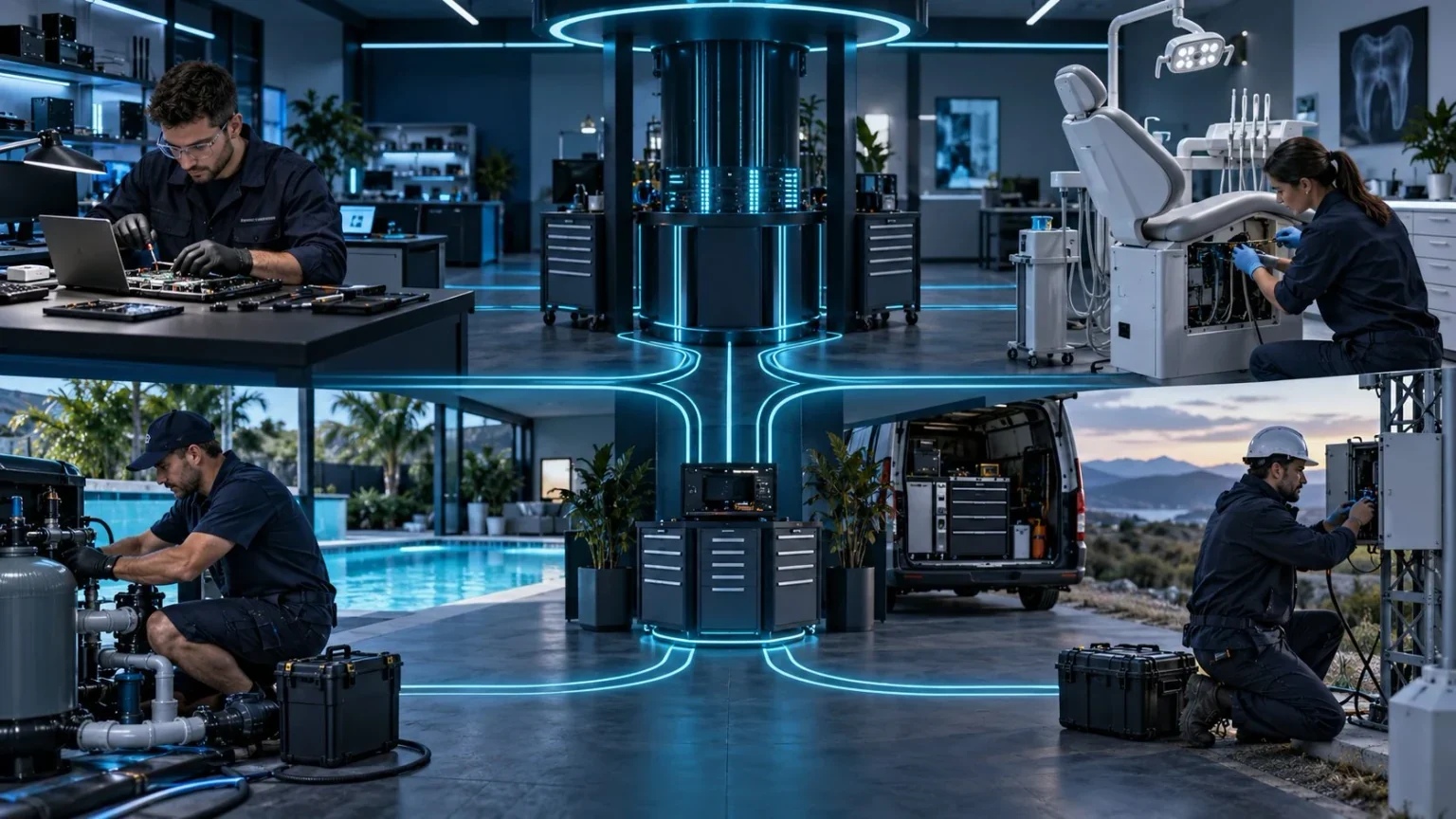 Service Command Centre illustration